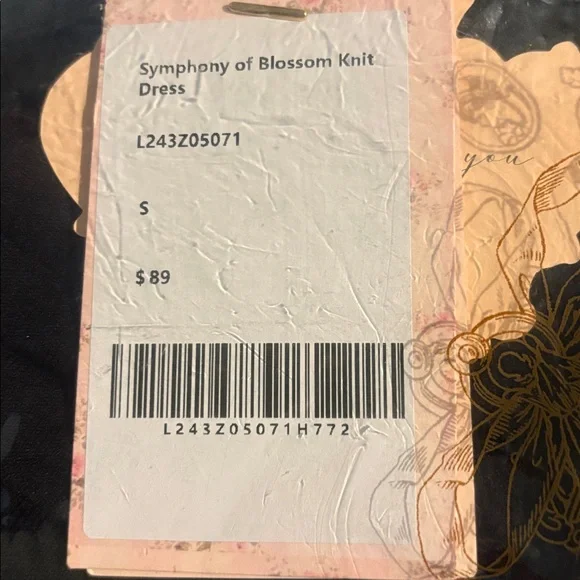 Lace made Symphony  of blossom knit dress Lace lace made - Picture 3 of 4